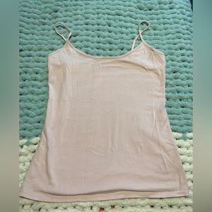 Old Navy Beige cami with adjustable straps, Size MEDIUM